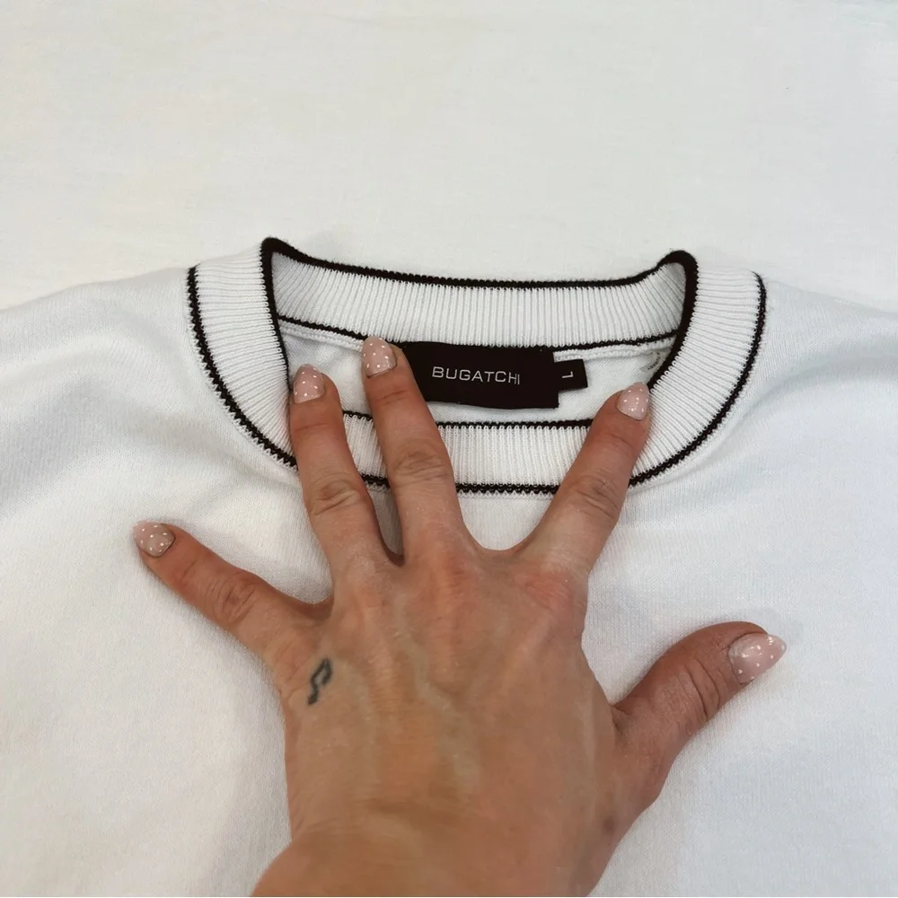 Bugatchi Solid Crew‎ Neck Sweater